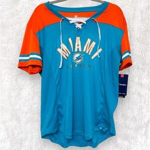 Miami Dolphins Women’s Jersey | Size L | NWT